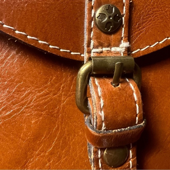Brown Leather Crossbody Bag - Picture 6 of 16